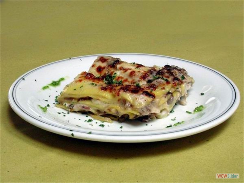 Lasagnette Speck e Radicchio