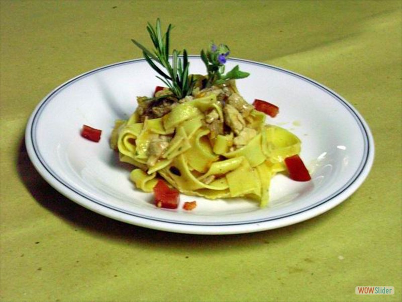 Pappardelle al Coniglio