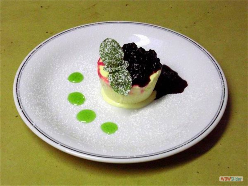 Semifreddo al Mascarpone con Frutti di Bosco